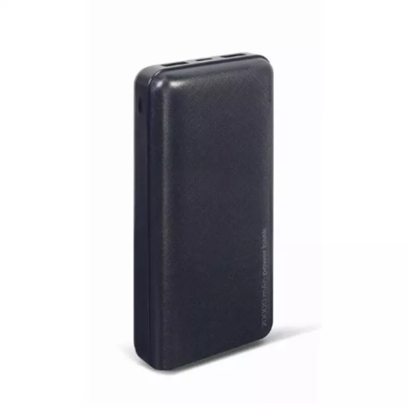 Gembird PB20-02 power bank Litowo-polimerowy (LiPo) 20000 mAh Czarny