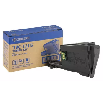 Oryginalny czarny toner KYOCERA TK-1115, 1 szt.