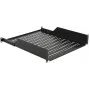 Półka rack LOGON RAS410BL czarna 50 kg 19 cali