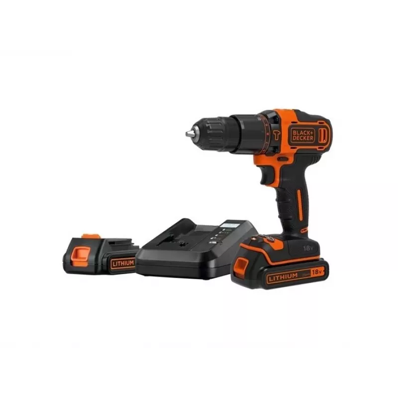 Black & Decker BDCHD18K1B2-QW wiertarka 1400 RPM