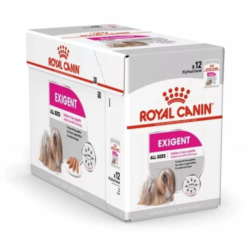 Mokra karma dla psów Royal Canin Exigent Meat Universal 12×85 g — Drób, Dla dorosłych, Dla wybrednych psów