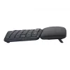 Logitech ERGO K860 - Klawiatura - Bezprzewodowa - 2,4 GHz, Bluetooth 5.0 - QWERTY - Hiszpański - Grafit