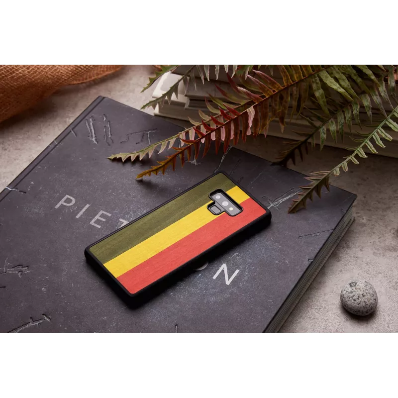 Etui na smartfon man and wood do Samsung Galaxy Note 9 — Reggae Czarny etui ochronne