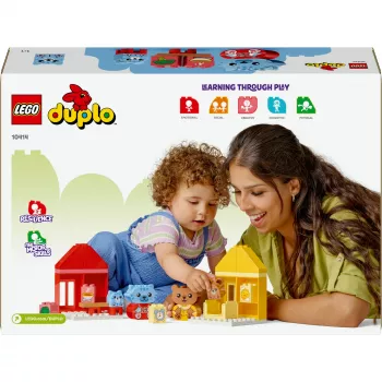LEGO DUPLO Moje pierwsze codzienne czynności: Jedzenie i spanie 10414