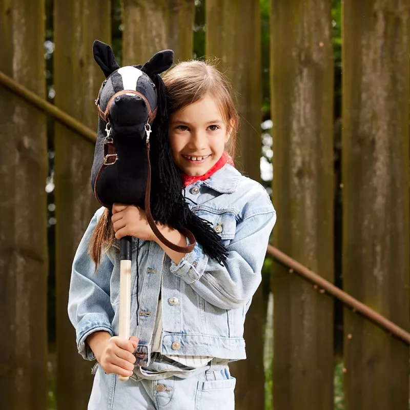 Konik na patyku HOPPIHORSE Hobby Horse A3 czarny