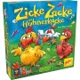 Zicke Zacke Chicken Cha Cha Cha, gra planszowa Gra Roku dla Dzieci 1998