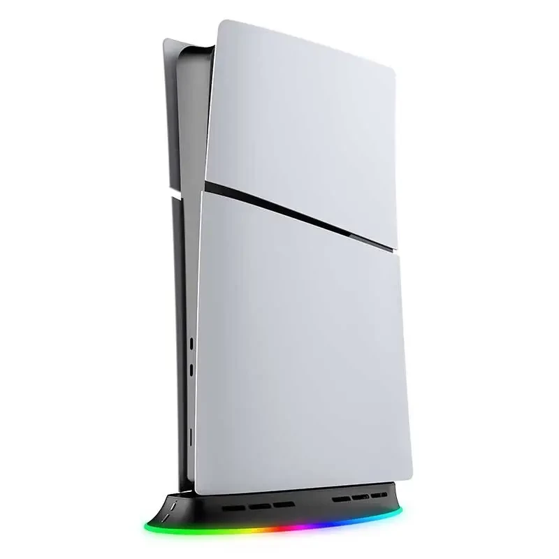 Stacja chłodząca SUBSONIC SA5656 do PS5 i PS5 cienki z diodami LED, wielowentylatorowym chłodzeniem, zasilana przez USB