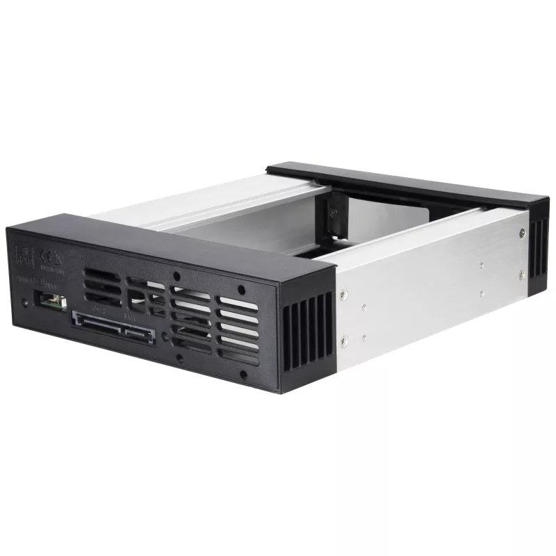 SilverStone FS301 - 13,3 cm (5.25 Zoll) - Speicherlaufwerkbehälter - 3.5 Zoll - SATA - Serial Attached SCSI (SAS) - SAS - SATA - 3.5