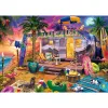 Puzzle schmidt spiele Jeff Haynie 1000 elementów — przyczepa kempingowa nad morzem, malownicze puzzle 1000 elementów