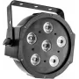 Lampa efektowa LED EUROLITE SLS-6 z 6 diodami LED, kompaktowa lampa sceniczna/efektowa