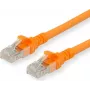Kabel sieciowy ROLINE 21.15.2778 pomarańczowy 15 m Cat6a U/UTP