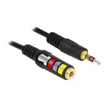 Kabel audio DeLOCK 84668 3m 3,5mm Czarny