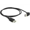 Kabel USB DeLOCK 1m USB 2.0-A na USB 2.0-A czarny