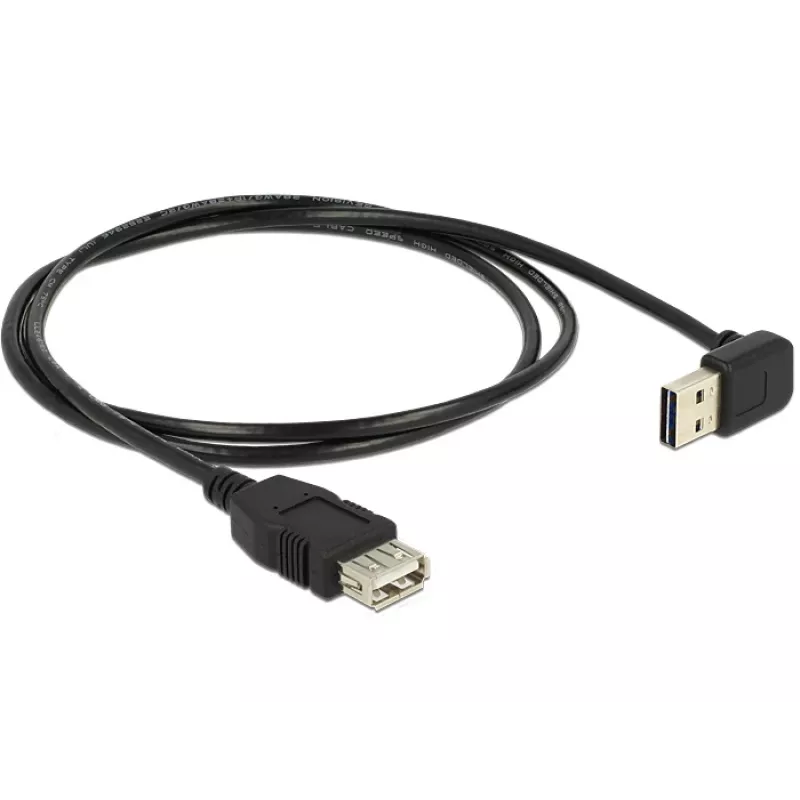Kabel USB DeLOCK 1m USB 2.0-A na USB 2.0-A czarny