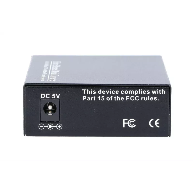 Media converter MikroTik Sedir 1x SFP 1x RJ45 1000Mb/s, max 1000 Mb/s, metalowa obudowa, 100–240V AC