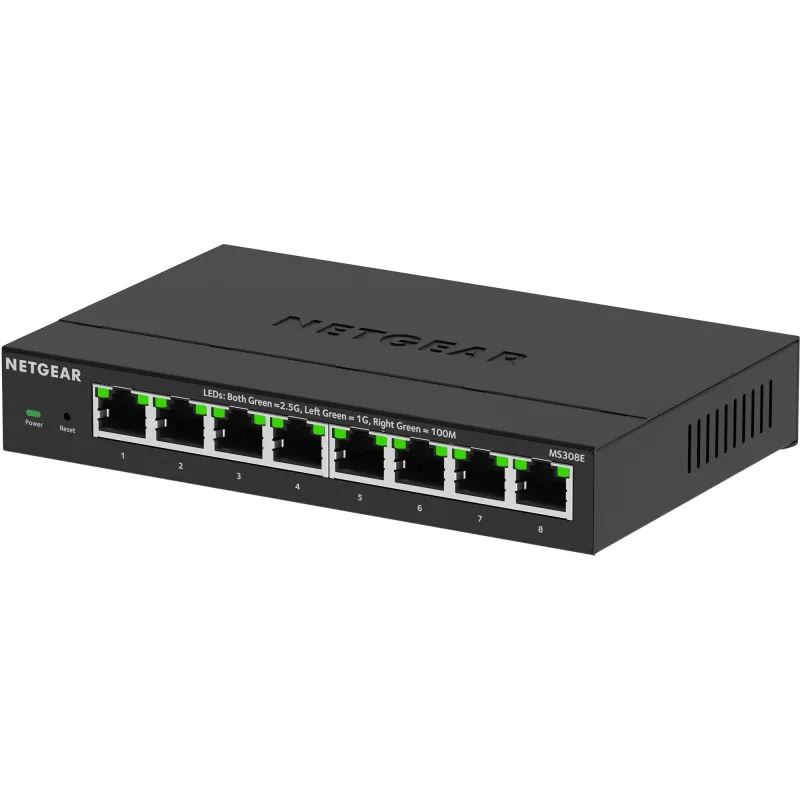 NETGEAR MS308E niezarządzalny przełącznik 2.5G Ethernet (100/1000/2500) czarny