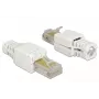 Złącze przewodowe DeLOCK 86415 RJ-45 biały