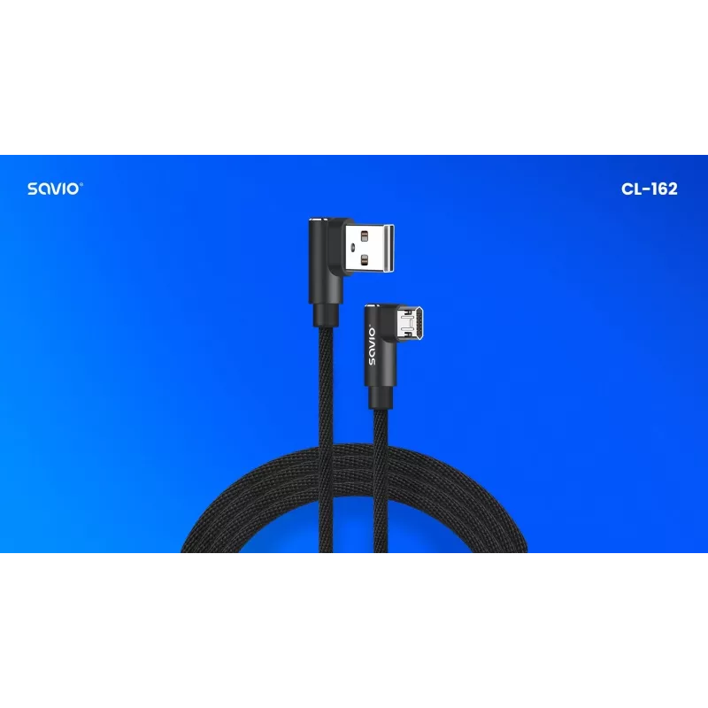 Savio SAVIO CL-162 Kabel do telefonu komórkowego Czarny