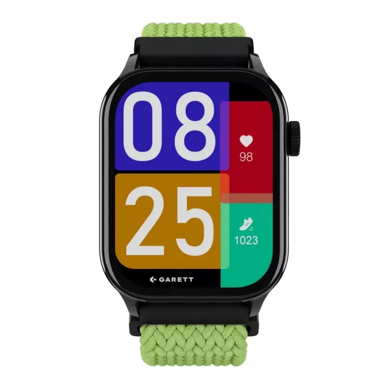 Smartwatch Garett Activity 3 czarny — podstawowe funkcje fitness i powiadomień
