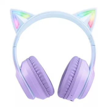 Zestaw słuchawkowy Onikuma B90 Gaming headset Niebieski/Fioletowy