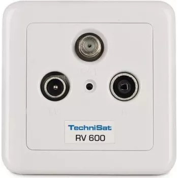 TechniSat TechniPro RV 600-10 - Gniazdo ścienne - odpowiednie do montażu na ścianie