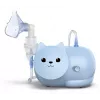 Mesh nebuliser Omron Nami Cat NE-C303K-KDE — tabletop inhaler, 0.35 ml/min, for children and adults, niebieski, W235×D148×H157 mm