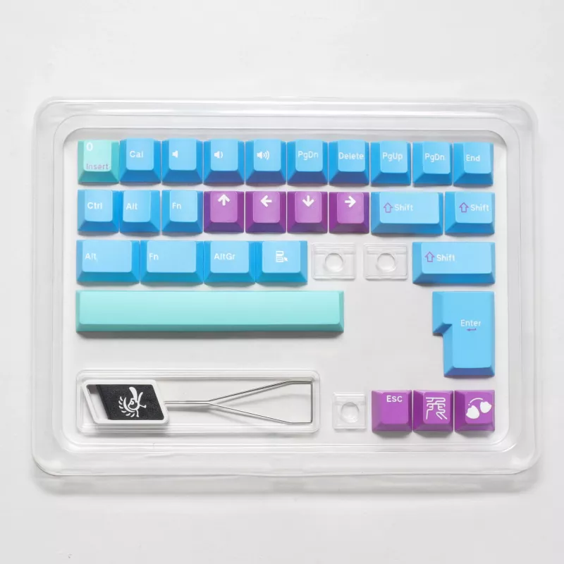 Zestaw keycapów Ducky x MK Frozen Llama