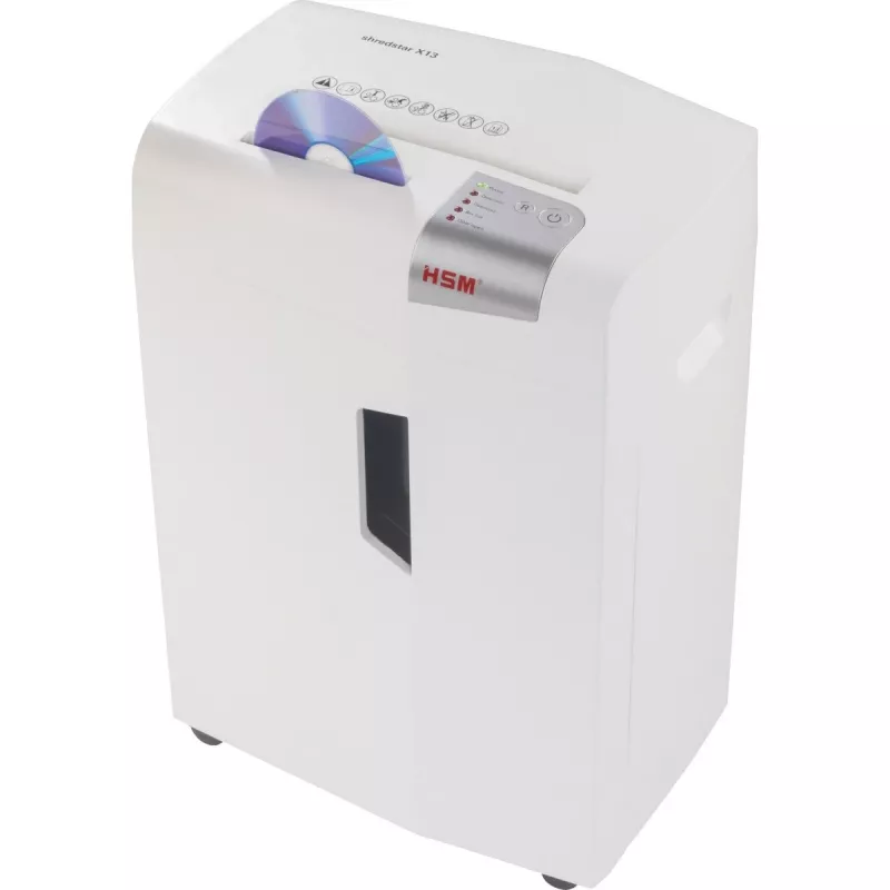 Niszczarka dokumentów HSM shredstar X13, 4 x 37 mm + osobny mechanizm do cięcia płyt CD