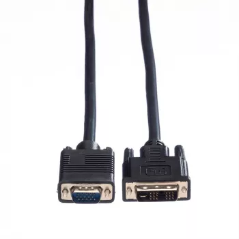 Kabel VALUE DVI-VGA, DVI (12+5) ST - VGA ST 2,0m (11.99.5420)