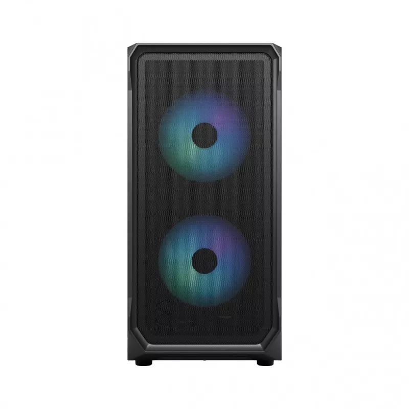 Fractal Design Focus 2 RGB Tempered Glass Mid Tower ATX PC Case - Czarny