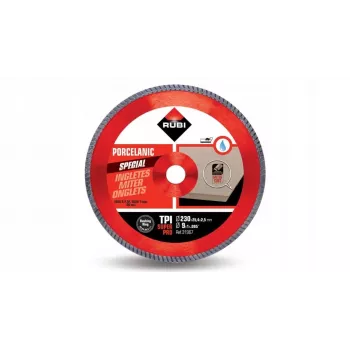 Tarcza diamentowa RUBI 230mm TPI SUPERPRO — tarcza tnąca diamentowa 230 mm do ceramiki i porcelany