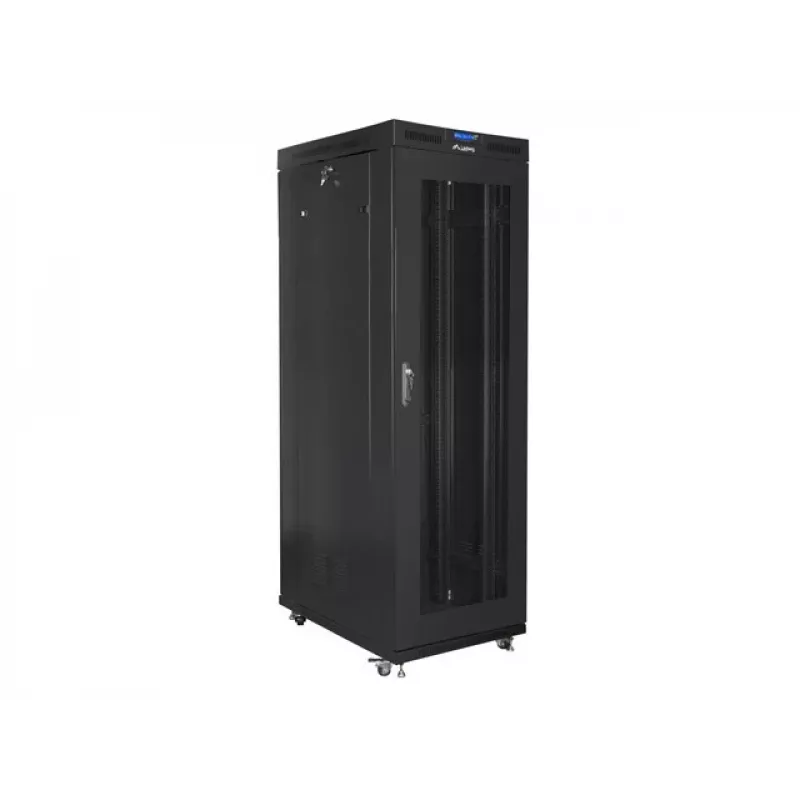 Stojąca szafa rack Lanberg FF01-8242-23BL 42U 1200kg Czarna