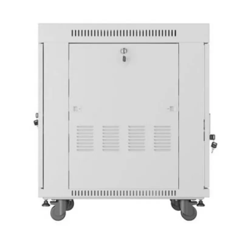 Wolnostojąca szafa rack LANBERG FF01-6815-12SL 15U, 600×800×922 mm, 1200 kg, IP20, szary