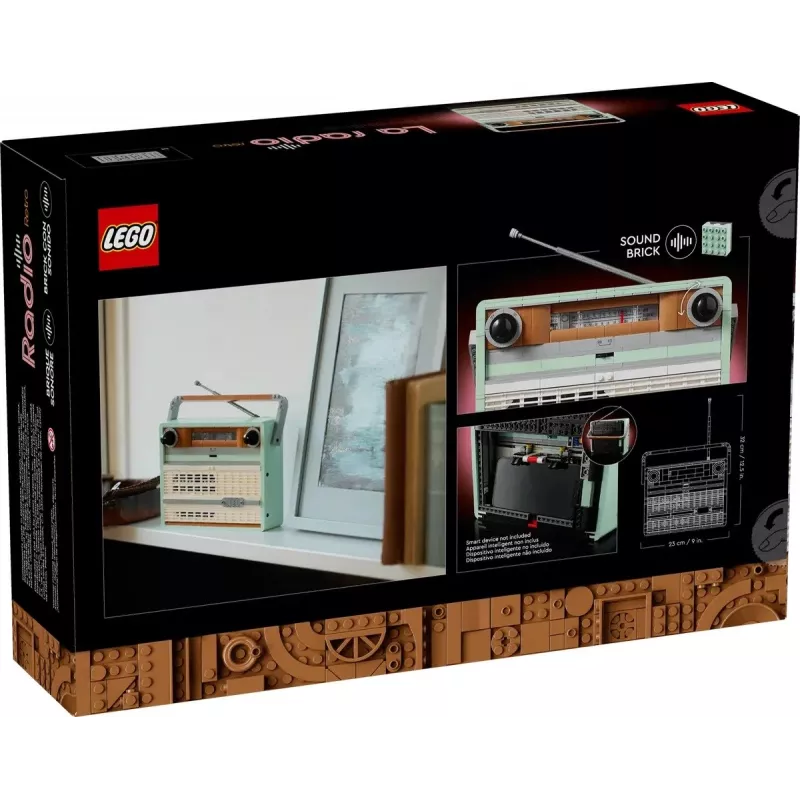 LEGO ICONS 10334 Radio retro