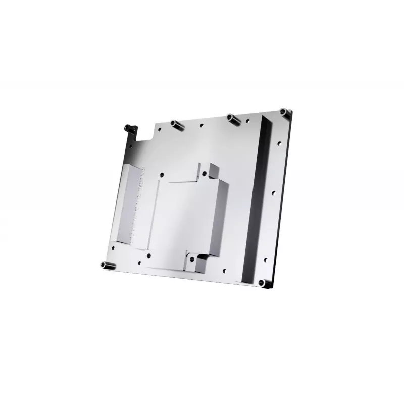 Backplate Alphacool 10265 Akryl Aluminium Chrom Miedź Nylon Czarny 161 mm
