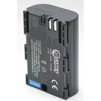Akumulator do aparatu extra digital LP-E6, 1865 mAh, kompatybilny z Canon