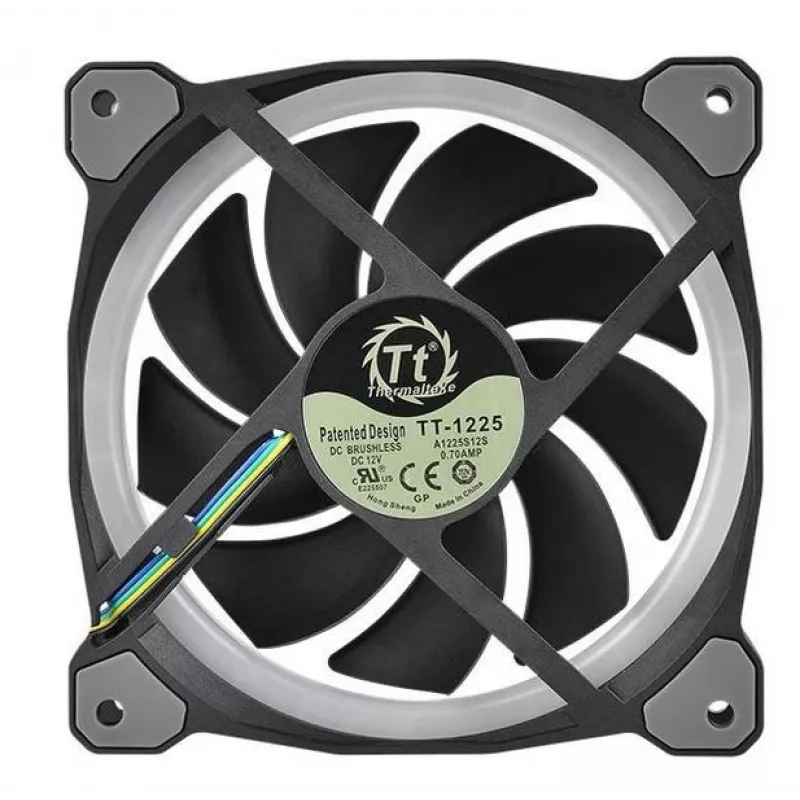Thermaltake Riing 12 RGB Plus TT Premium Edition wentylator obudowy, 3 szt., 120 mm