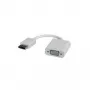Adapter DisplayPort-VGA, DisplayPort ST - VGA BU, VGA D-Sub, wtyk, gniazdo, biały
