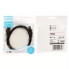 Kabel USB AM-AM 1.8 czarny