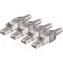 Złącze przewodowe RJ-45 ShiverPeaks BS08-51001-4 Szary