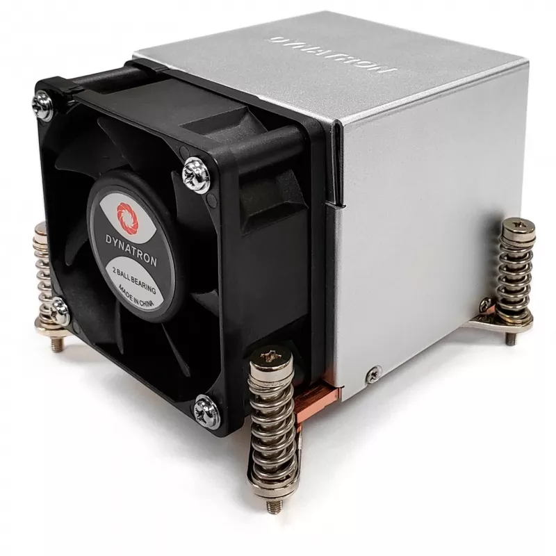Inter-Tech K-650 Chłodzenie procesora 6 cm Aluminium - Czarny (88885510)