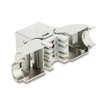 Moduł Keystone RJ45 DELOCK 90374 Cat.6A 90° bez narzędziowy