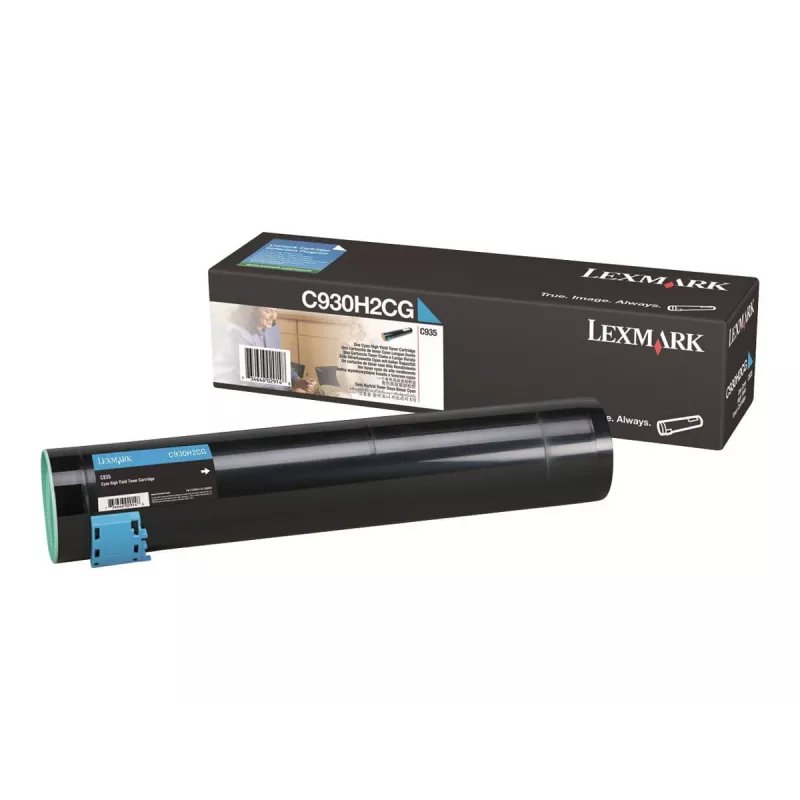 Lexmark - Hohe Ergiebigkeit - Cyan - Original - Tonerpatrone LCCP - für C935dn, 935dtn, 935dttn, 935hdn (0C930H2CG)