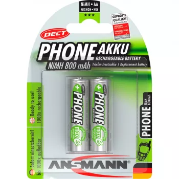 Bateria Ansmann blister 2 x DECT Accu AA 800 mAh
