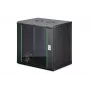 Szafa rackowa naścienna DIGITUS Dynamic-N 12U, 600x450 mm (SxG), IP20, zamek na klucz, niezmontowana