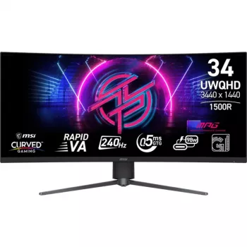 Monitor MSI MPG 346CQRFDE X24 34 cale zakrzywiony Rapid VA 3440 x 1440