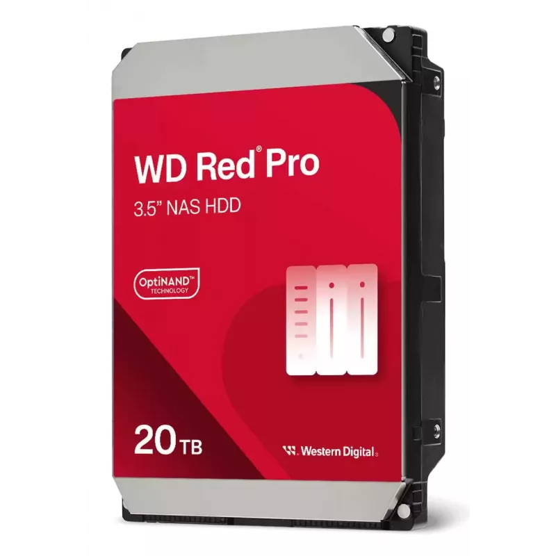 Western Digital czerwony Pro WD202KFGX dysk twardy wewnętrzny 20 TB 7200 RPM 512 MB 3.5 Serial ATA III