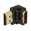Złącze HDMI DeLOCK 65662 90° Czarny