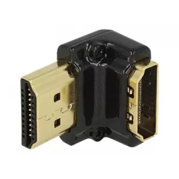 Złącze HDMI DeLOCK 65662 90° Czarny