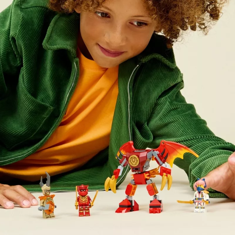 LEGO NINJAGO 71851 Zestaw bitewny z mech-dragonem Kaia